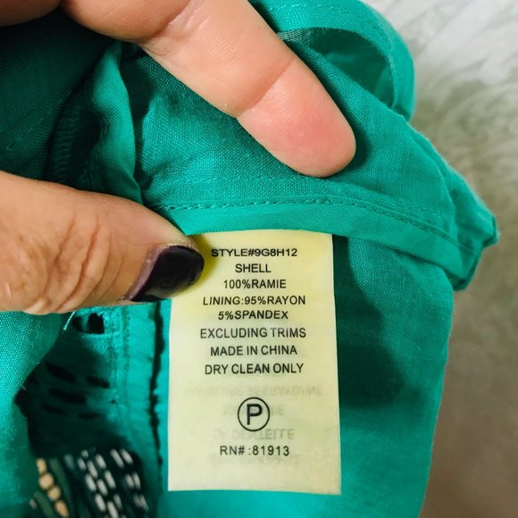 Tracy Reese for Anthropologie Top with Cami - Picture 15 of 16